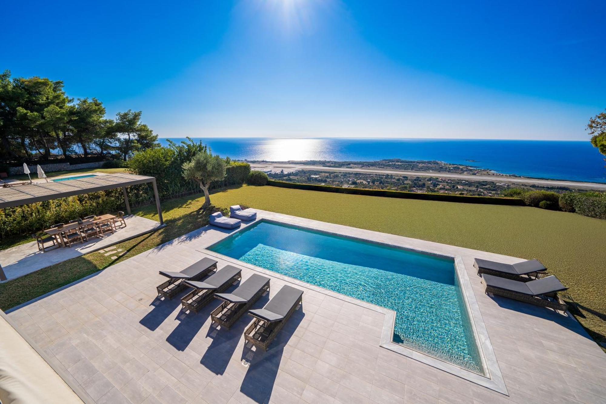 Grande Azzurro In Lakithra Villa Dış mekan fotoğraf