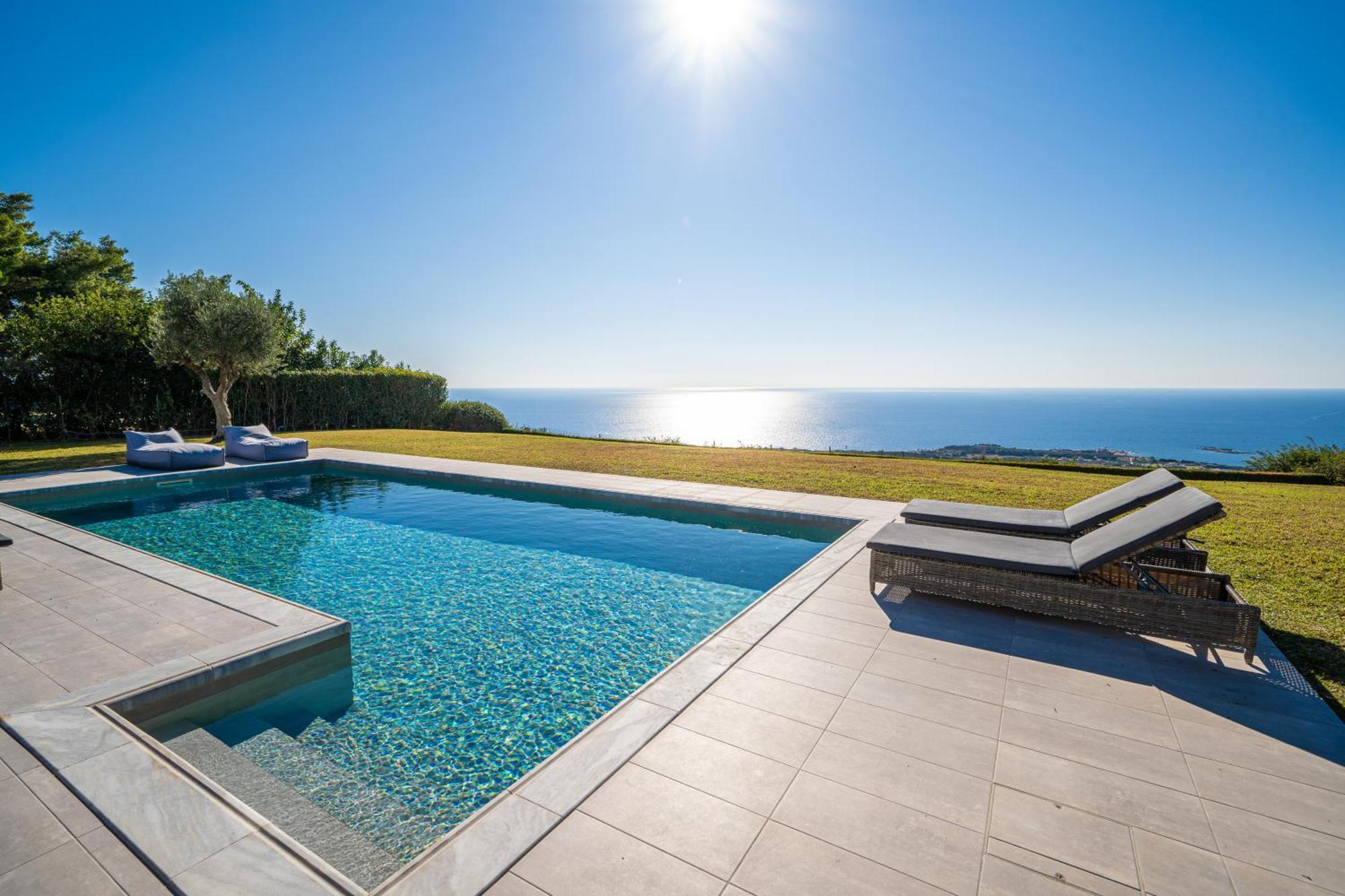 Grande Azzurro In Lakithra Villa Dış mekan fotoğraf