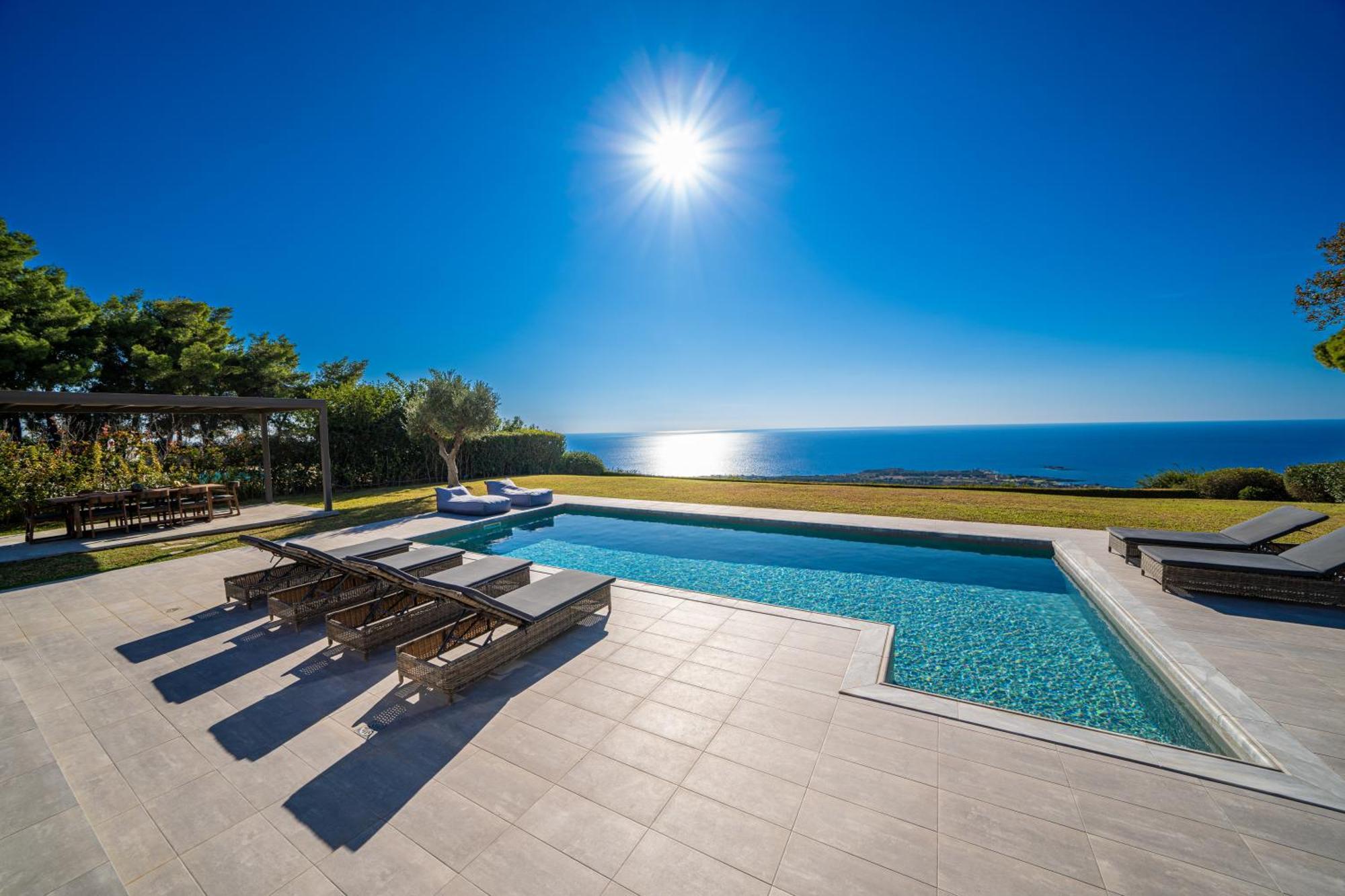 Grande Azzurro In Lakithra Villa Dış mekan fotoğraf